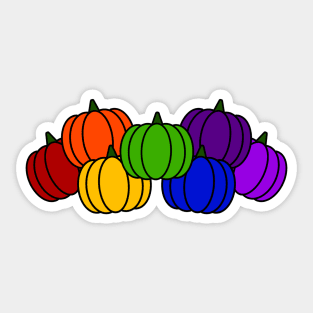 Pride Pumpkins Gay Sticker